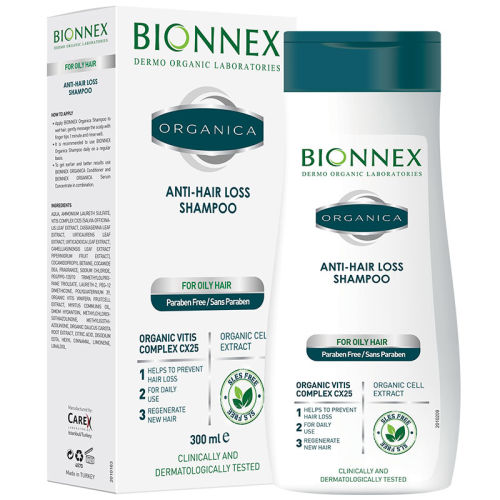 Bionnex Organica Saç Dökülmesine Karşı Bakım Şampuanı Yağlı Saçlar 300ml Bionnex Organica Saç Dökülmesine Karşı Bakım Şampuanı Yağlı Saçlar 300ml