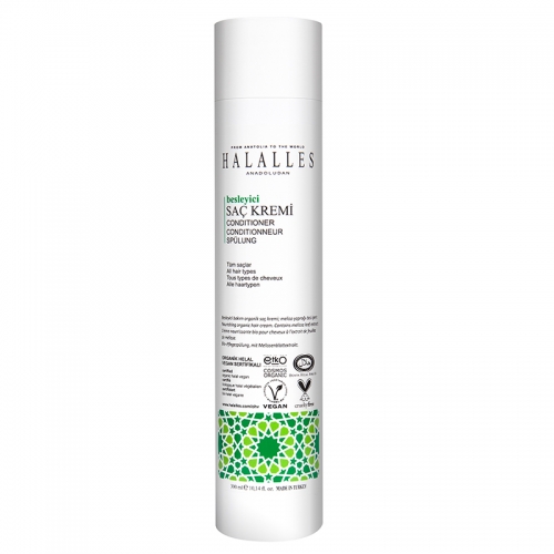 Halalles Organik Besleyici Bakım Saç Kremi 300ml Halalles Organik Besleyici Bakım Saç Kremi 300ml