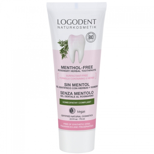 Logodent Biberiye ve Adaçayı Özlü Diş Macunu 75ml Logodent Biberiye ve Adaçayı Özlü Diş Macunu 75ml