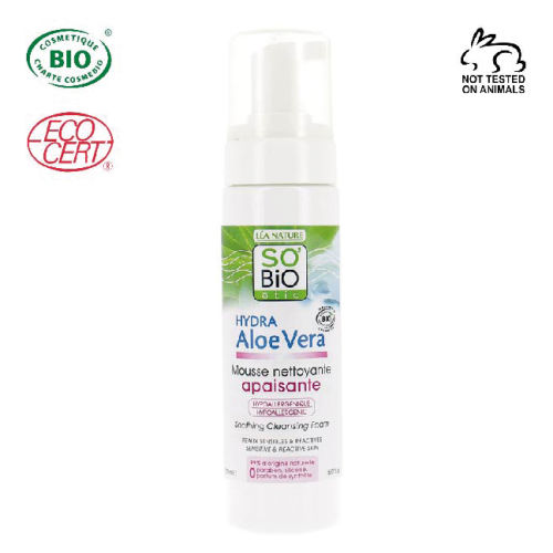 So Bio Etic Organik Aloe Vera Yüz Temizleme Köpüğü 150 ml So Bio Etic Organik Aloe Vera Yüz Temizleme Köpüğü 150 ml