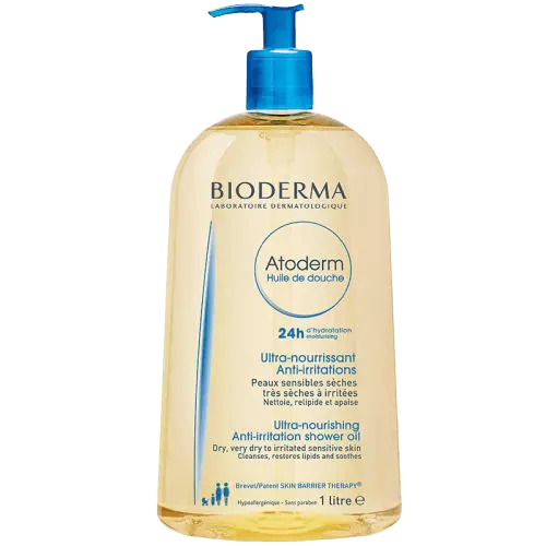 Bioderma Atoderm 24h Huile De Douche 1lt