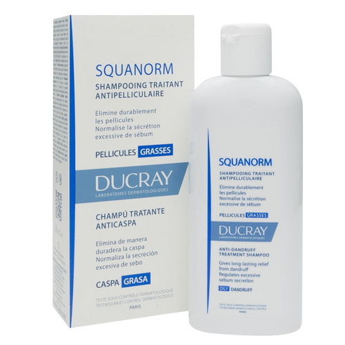 Ducray Squanorm Şampuan OILY Dandruff 200 ml