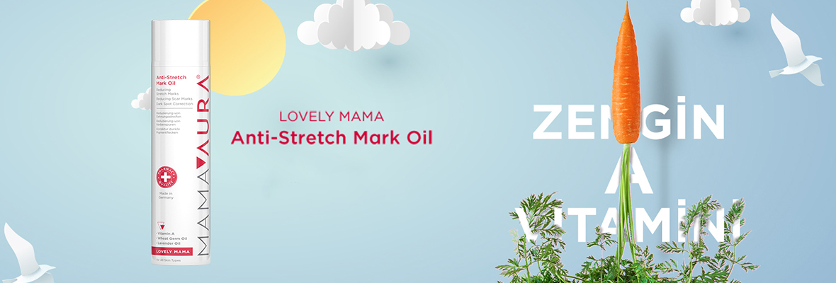 Mamaaura Lovely Mama Anti Strech Mark Oil 150 ml