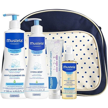 Mustela Merhaba Bebek Seti Çanta Hediyeli