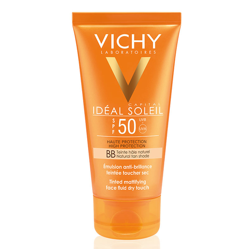 Vichy Ideal Soleil Spf 50+ Güneş Koruyucu BB Emülsiyon Renkli 50 ml