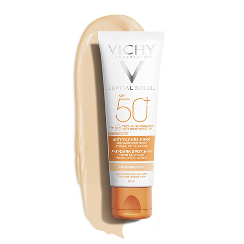 Vichy Capital Soleil Spf 50+ Anti Dark Spots Leke Karşıtı Renkli Güneş Kremi 50 ml