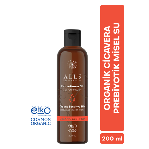 Alls Biocosmetics Organik CicaVera Prebiyotik Misel Su 200 ml - Alls Biocosmetics (1)