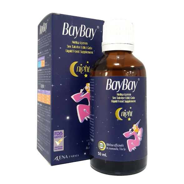 Baybay Damla Night Melisa Iceren Takviye Edici Gida 50 Ml Dermoeczanem Com