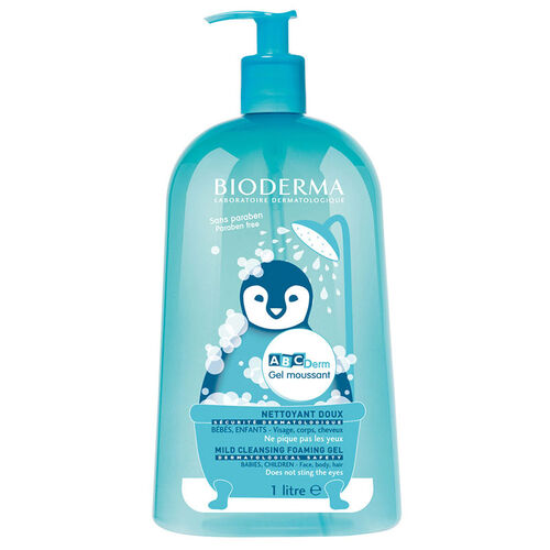 Bioderma Abcderm Foaming Gel Temizleme Jeli 1 Litre - Bioderma