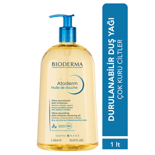 Bioderma Atoderm 24h Huile De Douche 1lt - Bioderma (1)