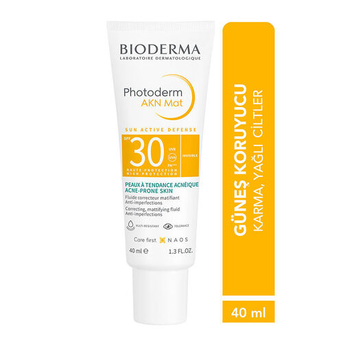 Bioderma Photoderm AKN MAT SPF 30 Güneş Koruyucu 40 ml - Bioderma (1)