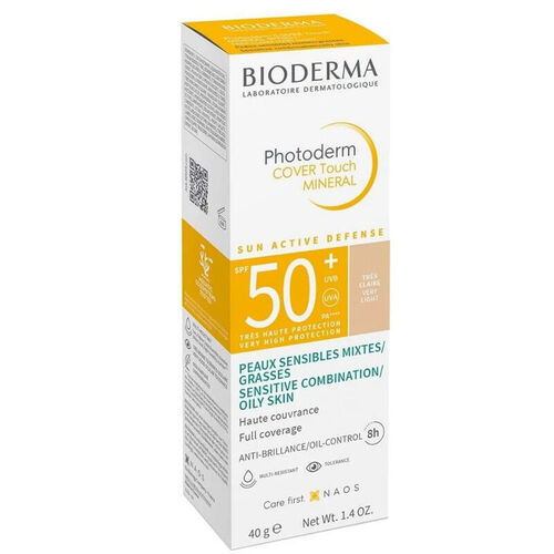 Bioderma Photoderm Cover Touch Mineral Spf50+ 40 gr - Very Light - Bioderma (1)