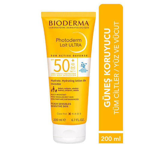 Bioderma Photoderm SPF 50+ Lait Ultra Güneş Losyonu 200 ml - Bioderma (1)