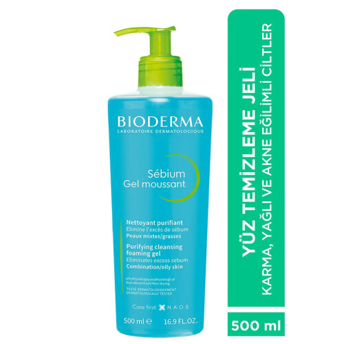 Bioderma Sebium Foaming Cilt Temizleme Jeli 500 ml - Bioderma (1)