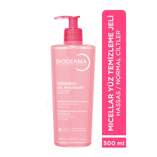 Bioderma Sensibio Foaming Cilt Temizleme Jeli 500 ml - Bioderma (1)