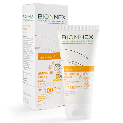 Bionnex Preventiva Çocuk Güneş Kremi Max Spf100 50ml - Bionnex (1)