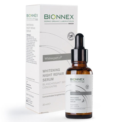 Bionnex Whitening Aydınlatıcı ve Leke Karşıtı Gece Bakım Serumu 20 ml - Bionnex (1)