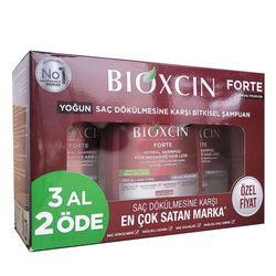 Bioxcin Forte Saç Dökülmesine Karşı Bakım Şampuanı 300 ml - 3 AL 2 ÖDE - 1