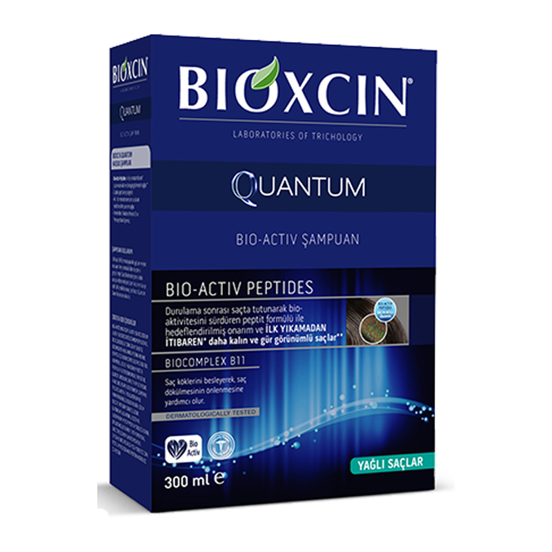 Bioxcin Quantum Yagli Saclar Icin Sampuan 300ml Dermoeczanem Com