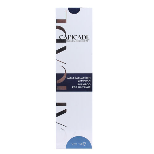 Capicade Yağlı Saçlar İçin Şampuan 220ml - Capicade