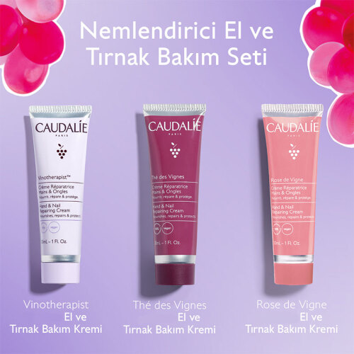 Caudalie El Bakım Kremi Üçlüsü - Caudalie (1)