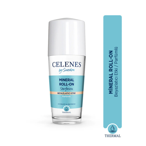 Celenes By Sweden Beyazlatıcı Etkili Thermal Roll On ve Deodorant 75 ml - Celenes By Sweden (1)