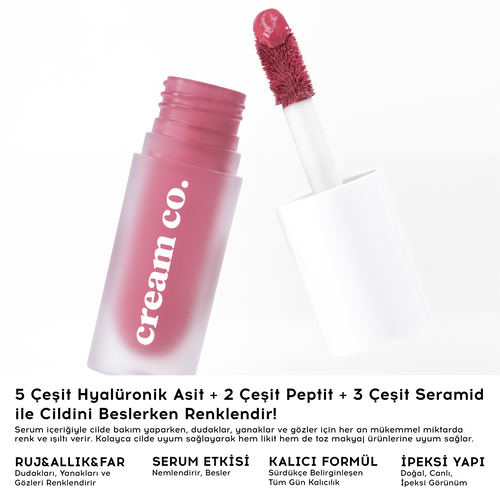 ​Cream Co Glow Tint 5 ml - 502 Rich Berry - Cream Co. (1)