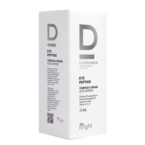 Dermoskin Be Bright Göz Çevresi Peptit Kompleks Krem 15 ml - Dermoskin
