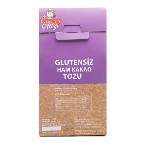 Eczacının Çiftliği Glutensiz Ham Kakao Tozu 150 gr - Eczacının Çiftliği (1)