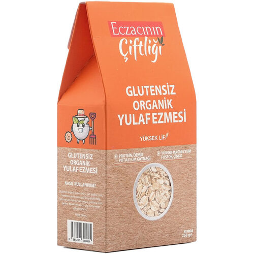 Eczacının Çiftliği Glutensiz Organik Yulaf Ezmesi 250 g - Eczacının Çiftliği (1)