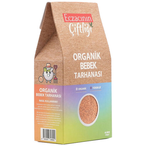 Eczacının Çiftliği Organik Bebek Tarhanası 250 g - Eczacının Çiftliği (1)