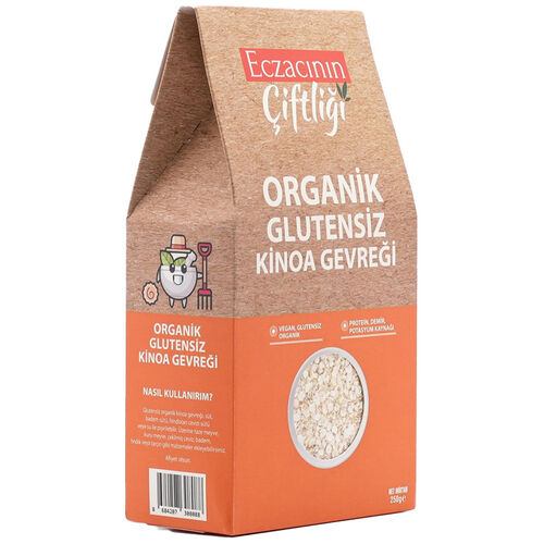 Eczacının Çiftliği Organik Glutensiz Kinoa Gevreği 250 g - Eczacının Çiftliği (1)