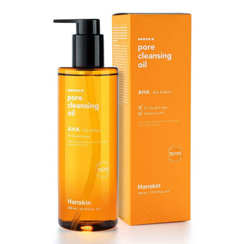 Hanskin Pore Cleansing Oil AHA 300 ml - Hanskin (1)