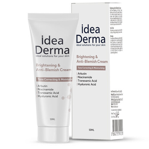 İdea Derma Aydınlatıcı ve Leke Karşıtı Bakım Kremi 50 ml - İdea Derma