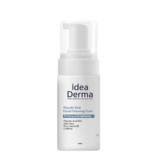 İdea Derma Glikolik Asit Yüz Yıkama Köpüğü 100 ml - İdea Derma