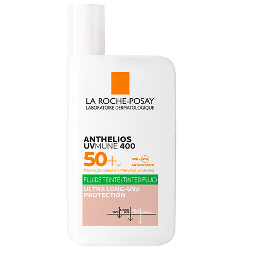 La Roche Posay Anthelios UVmune400 Oil Control Fluide SPF50+ Karma ve Yağlı İçin Renkli Yüz Güneş Kremi SPF50+ 50 ml - La Roche Posay