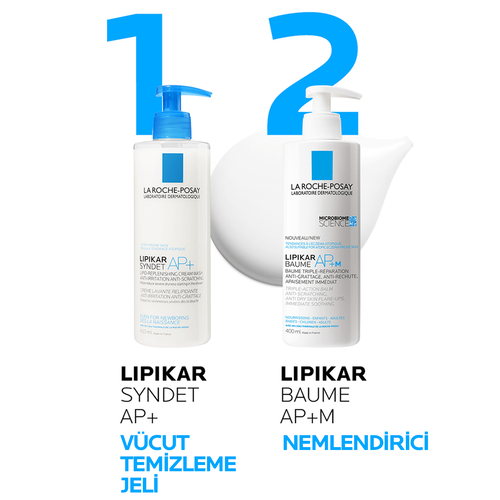 La Roche Posay Lipikar Baume Nemlendirici Balsam AP+M Kuru Ciltler İçin Bakım Kremi 400 ml - La Roche Posay (1)