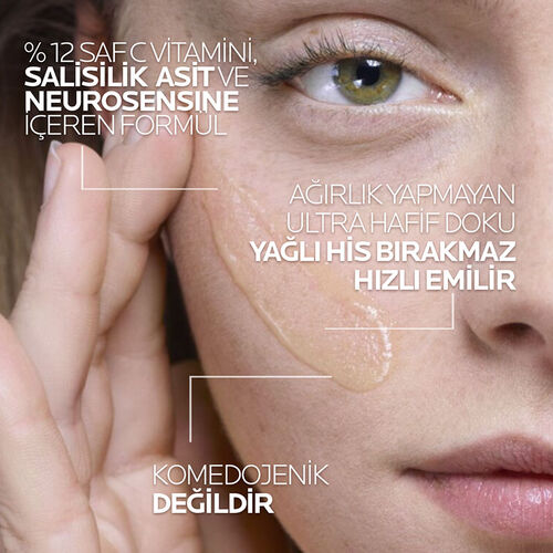 La Roche Posay Saf C12 Vitamini Işıltı Veren Serum 30 ml - La Roche Posay (1)