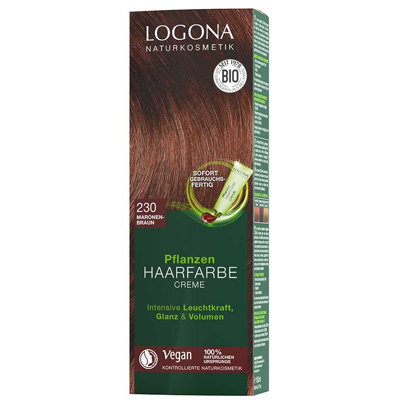 Logona Bitkisel Krem Boya Kestane 230 150 Ml Dermoeczanem Com