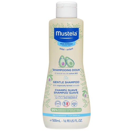 Mustela Gentle Göz Yakmayan Bebek Şampuanı 500 ml - Mustela