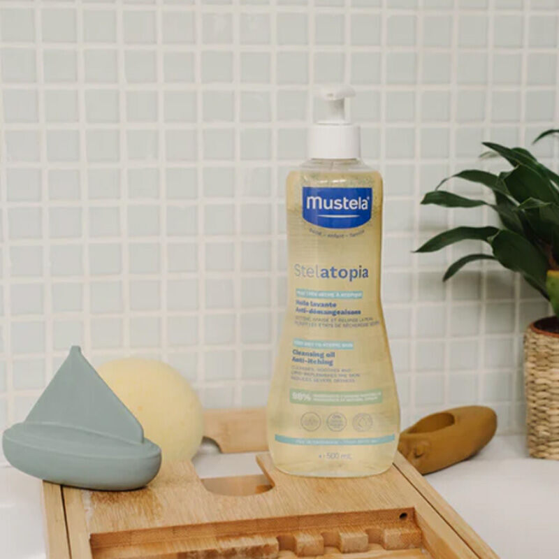 Mustela stelatopia cleansing cream şampuan store 500 ml