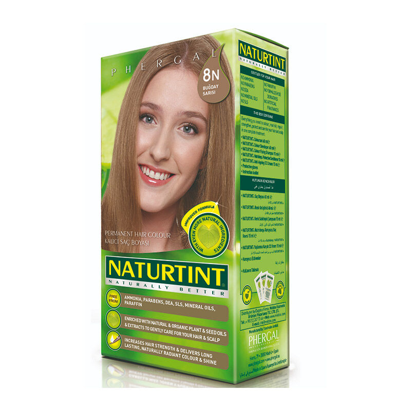Naturtint Organik Kalici Sac Boyasi 8n Bugday Sarisi Dermoeczanem Com