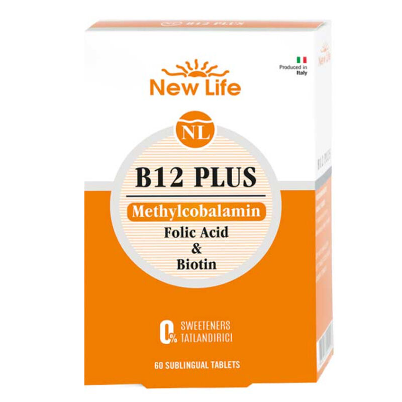 New Life B12 Plus Folik Asit Ve Biotin Iceren Takviye Edici 60 Kapsul Dermoeczanem Com
