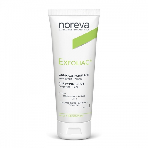 exfoliac scrub Noreva facial