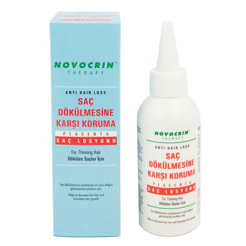 triatlon silindir piramit  Novocrin Placenta Anti-Hair Loss Losyon 125 ml | Dermoeczanem.com