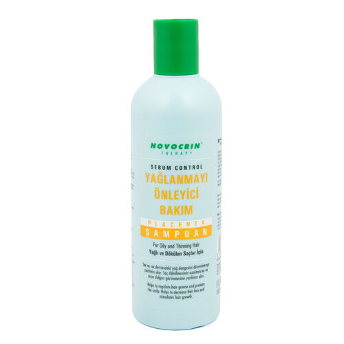 Novocrin Placenta Sebum Control Shampoo 300ml - Novocrin