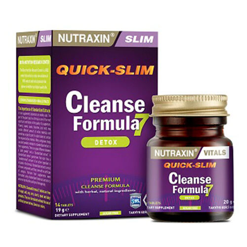 Nutraxin Cleanse Formula 7 14 Tablet - Nutraxin