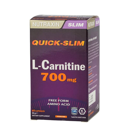Nutraxin L Carnitine 60 Kapsül - Nutraxin