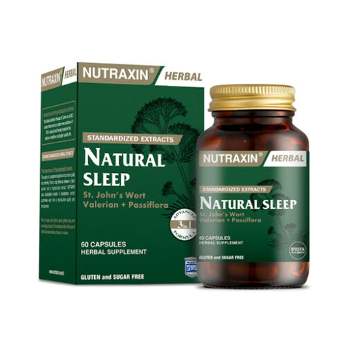 Nutraxin Naturel Sleep 60 Kapsül - Nutraxin