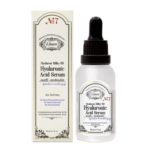Rosece R07 Hyaluron Milky 8D Moleküler Hyaluronik Asit Serum 30 ml - 1